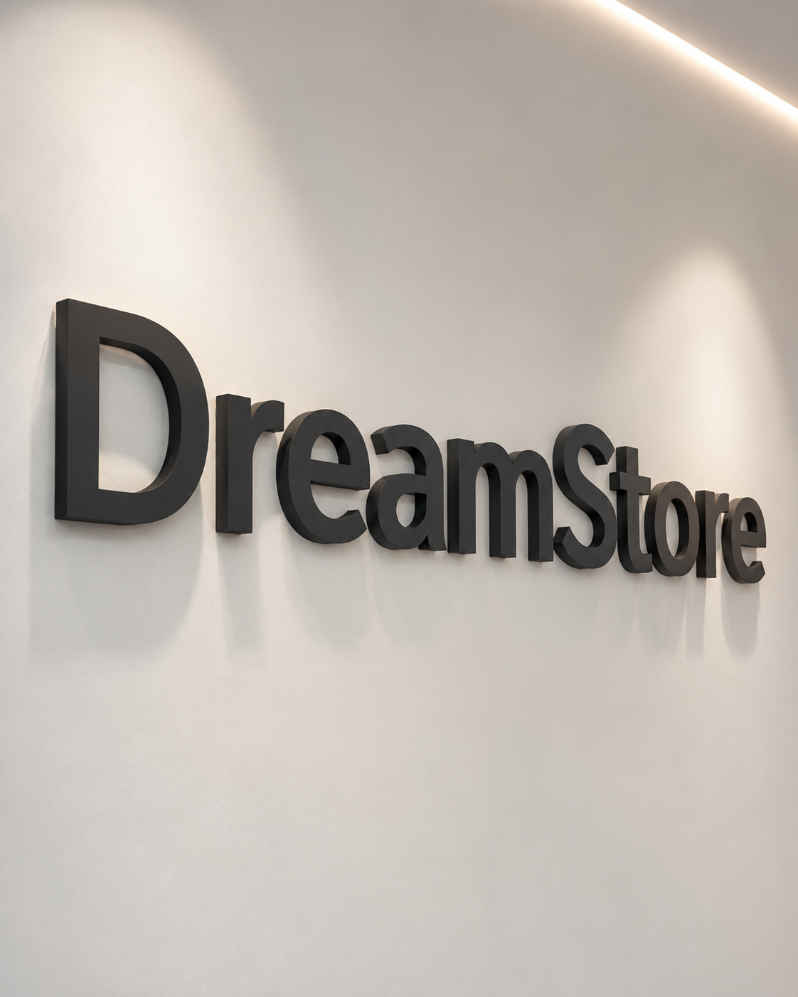 Text volumetric personalizat
