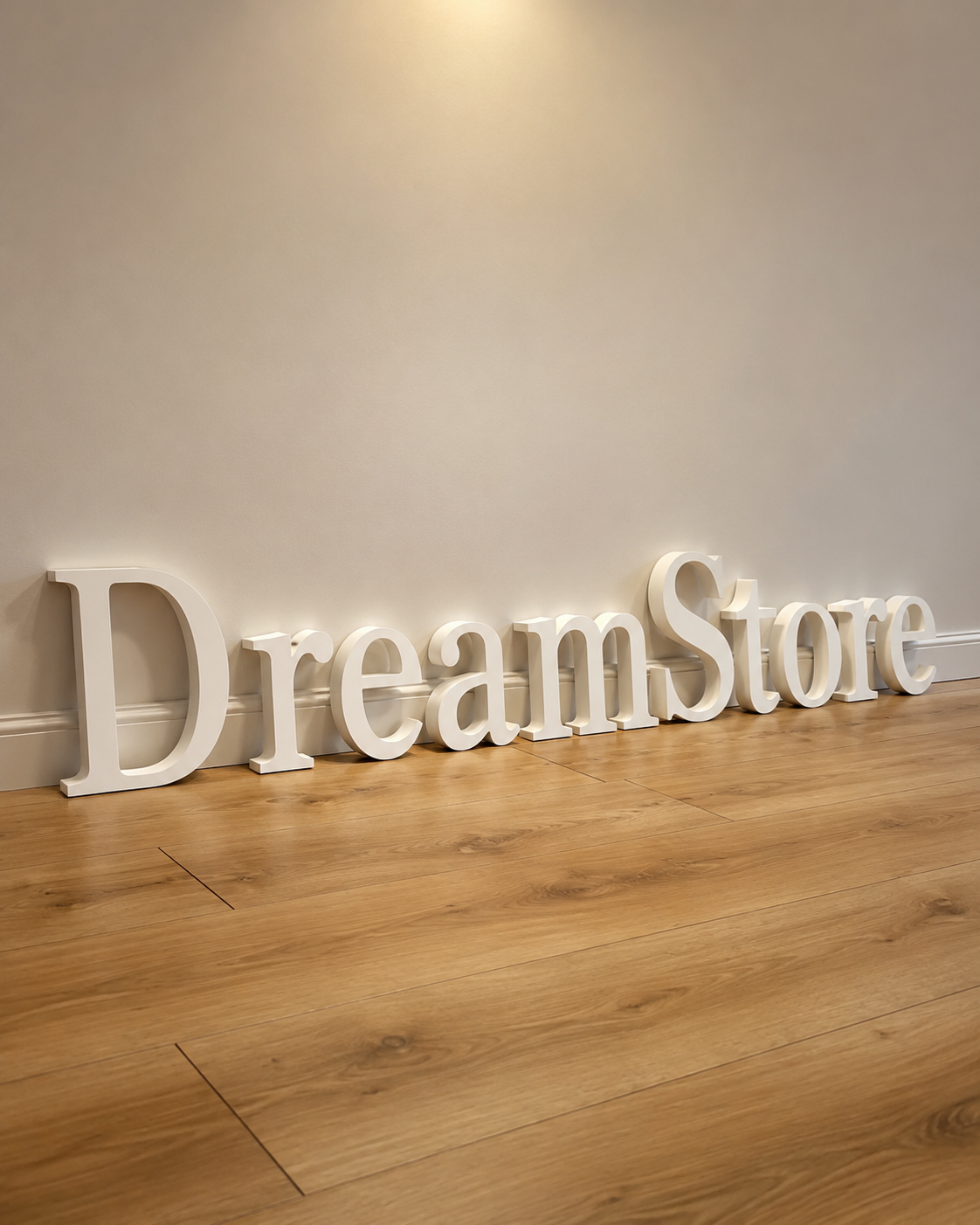 Text volumetric personalizat