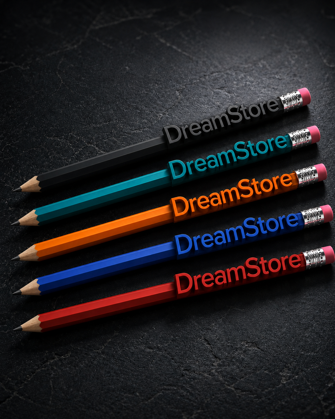 Accessoriu nume pentru creioane (set 5 bucati)