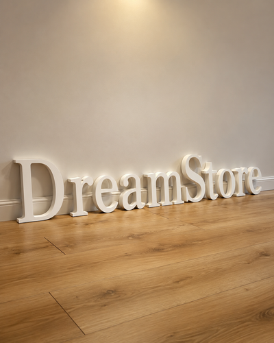 Text volumetric personalizat