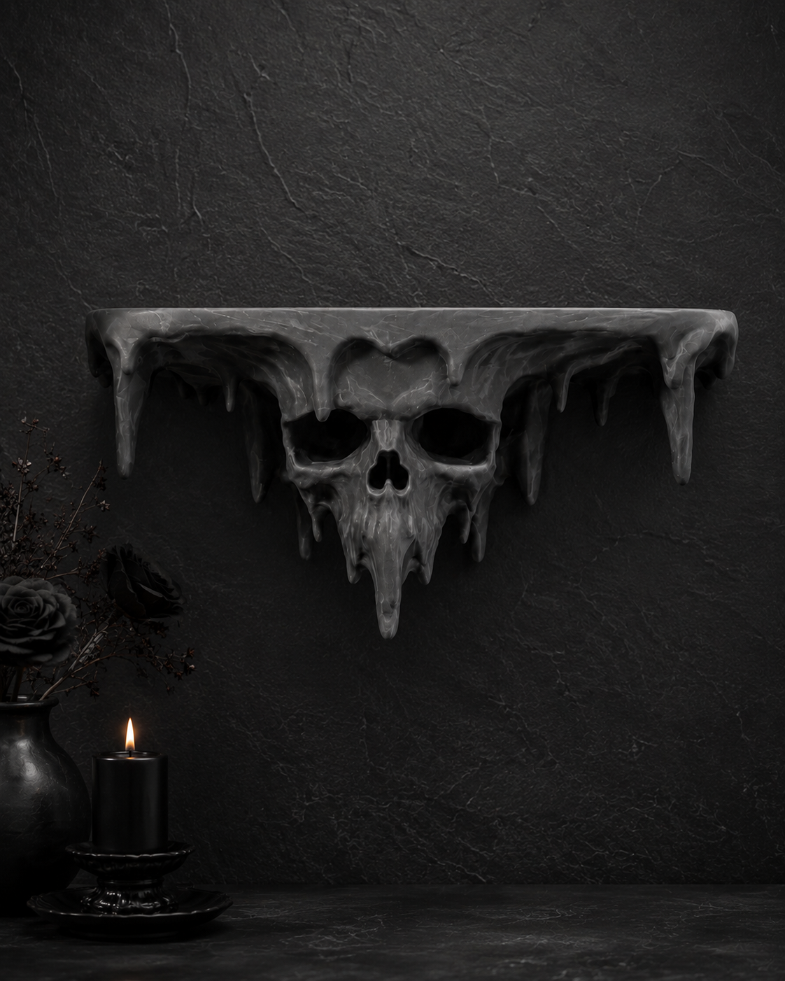 Raft craniu gothic