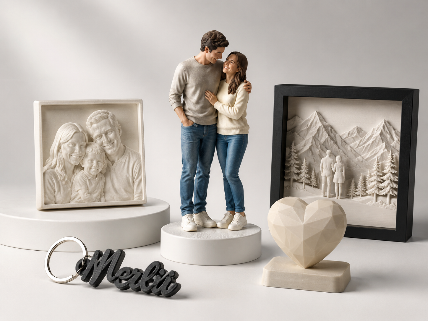 Cadou personalizat 3D creat după poză