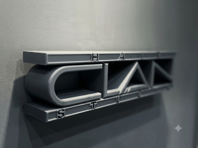 Logo 3D personalizabil
